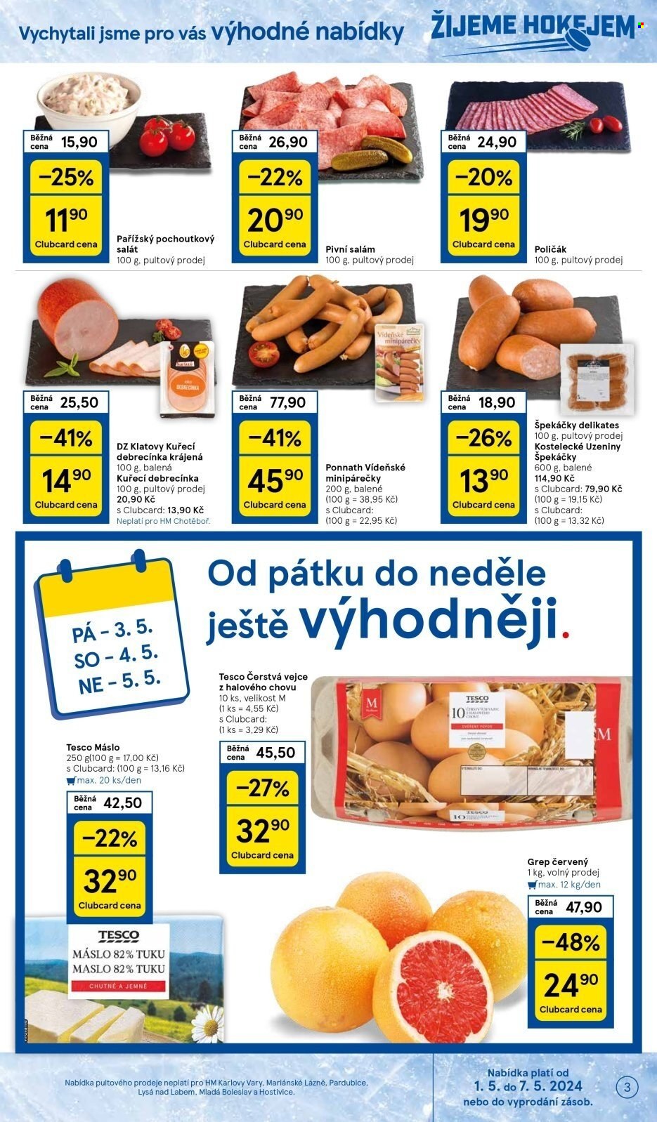Leták TESCO - 1.5.2024 - 7.5.2024. Strana 3