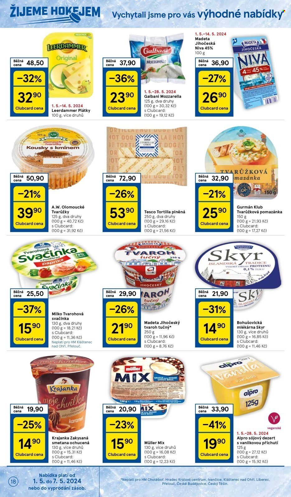 Leták TESCO - 1.5.2024 - 7.5.2024. Strana 18