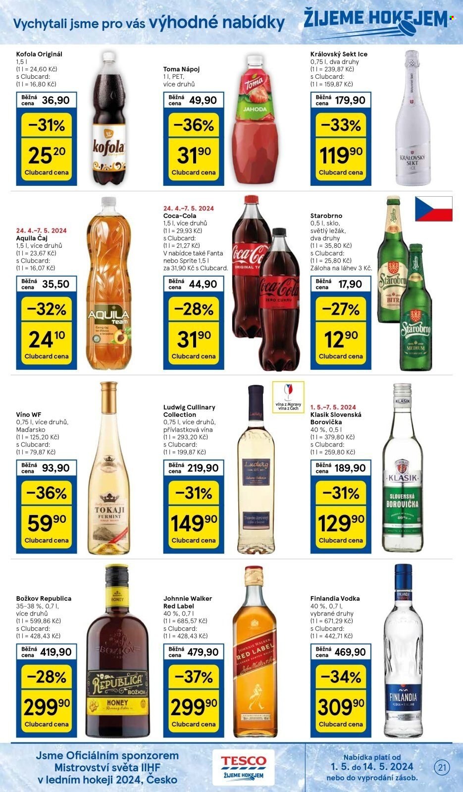 Leták TESCO - 1.5.2024 - 7.5.2024. Strana 21