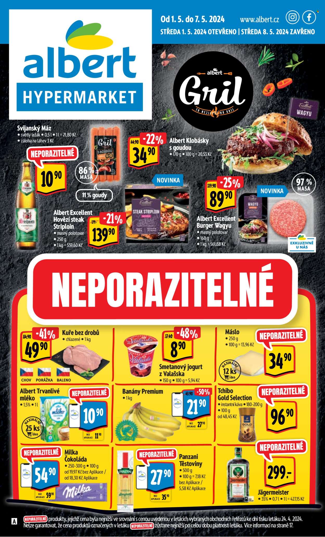 Leták Albert Hypermarket - 1.5.2024 - 7.5.2024. Strana 1