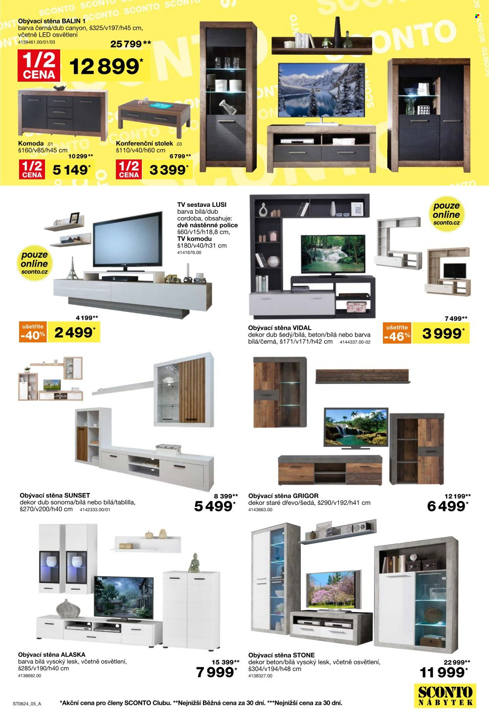 Leták SCONTO NÁBYTEK - 1.5.2024 - 21.5.2024. Strana 5