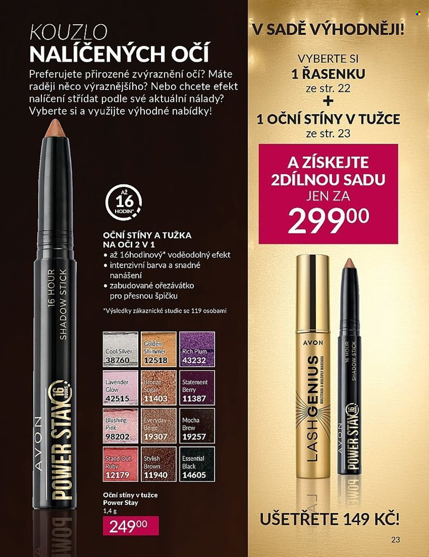 Leták AVON - 1.5.2024 - 31.5.2024. Strana 23