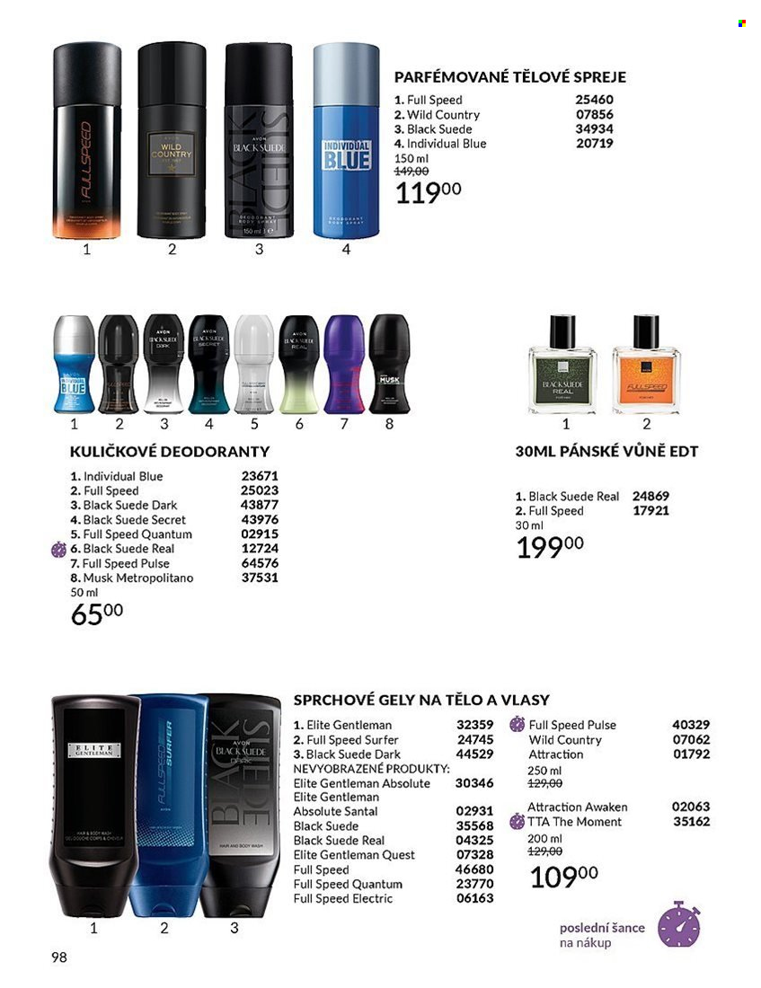 Leták AVON - 1.5.2024 - 31.5.2024. Strana 98