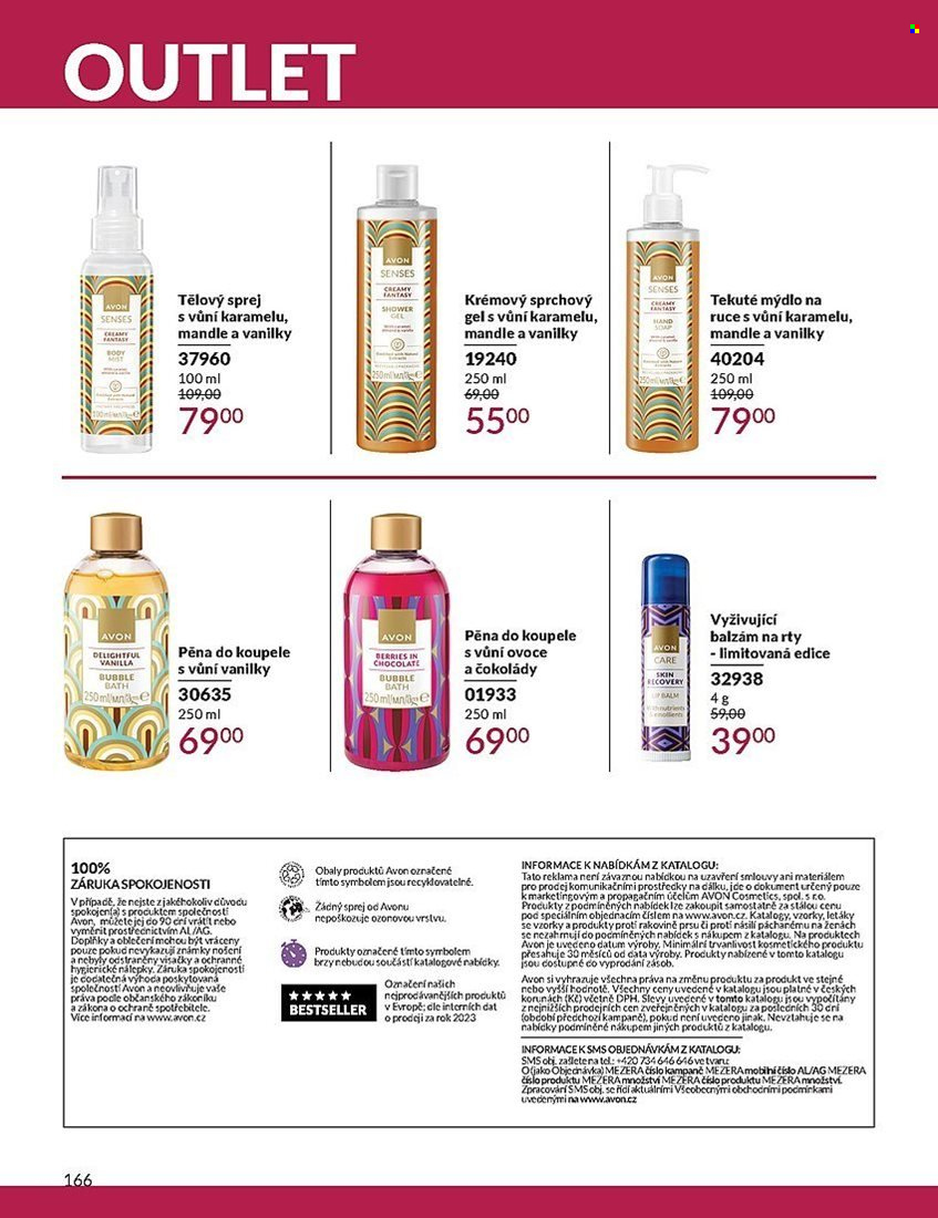 Leták AVON - 1.5.2024 - 31.5.2024. Strana 166