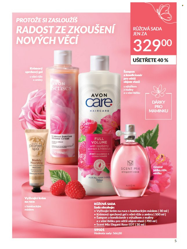 Leták AVON - 1.5.2024 - 31.5.2024. Strana 5