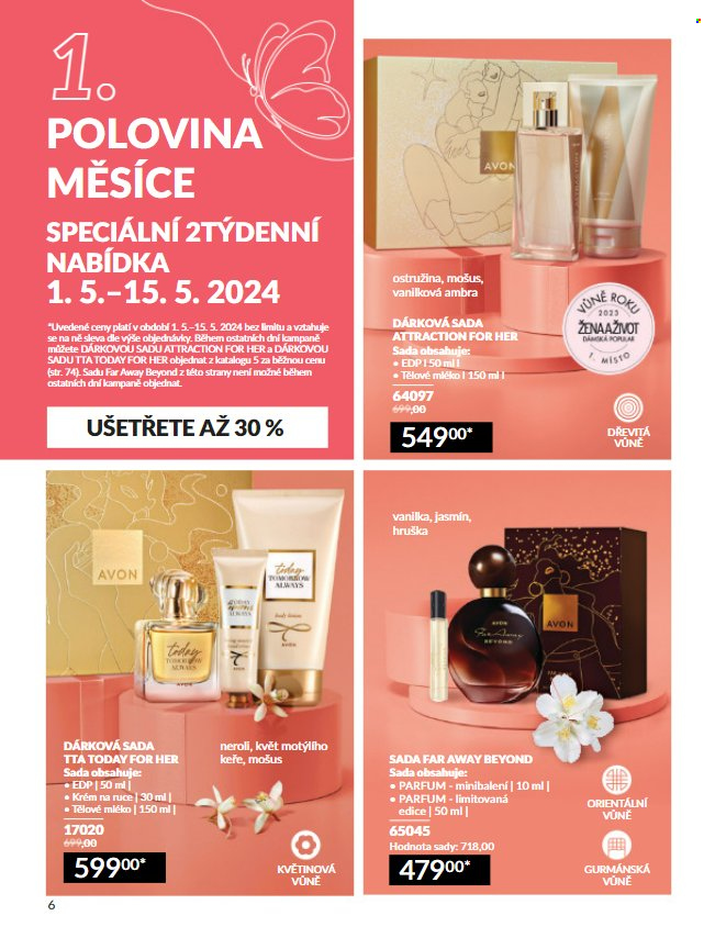 Leták AVON - 1.5.2024 - 31.5.2024. Strana 6