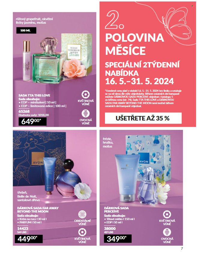 Leták AVON - 1.5.2024 - 31.5.2024. Strana 7