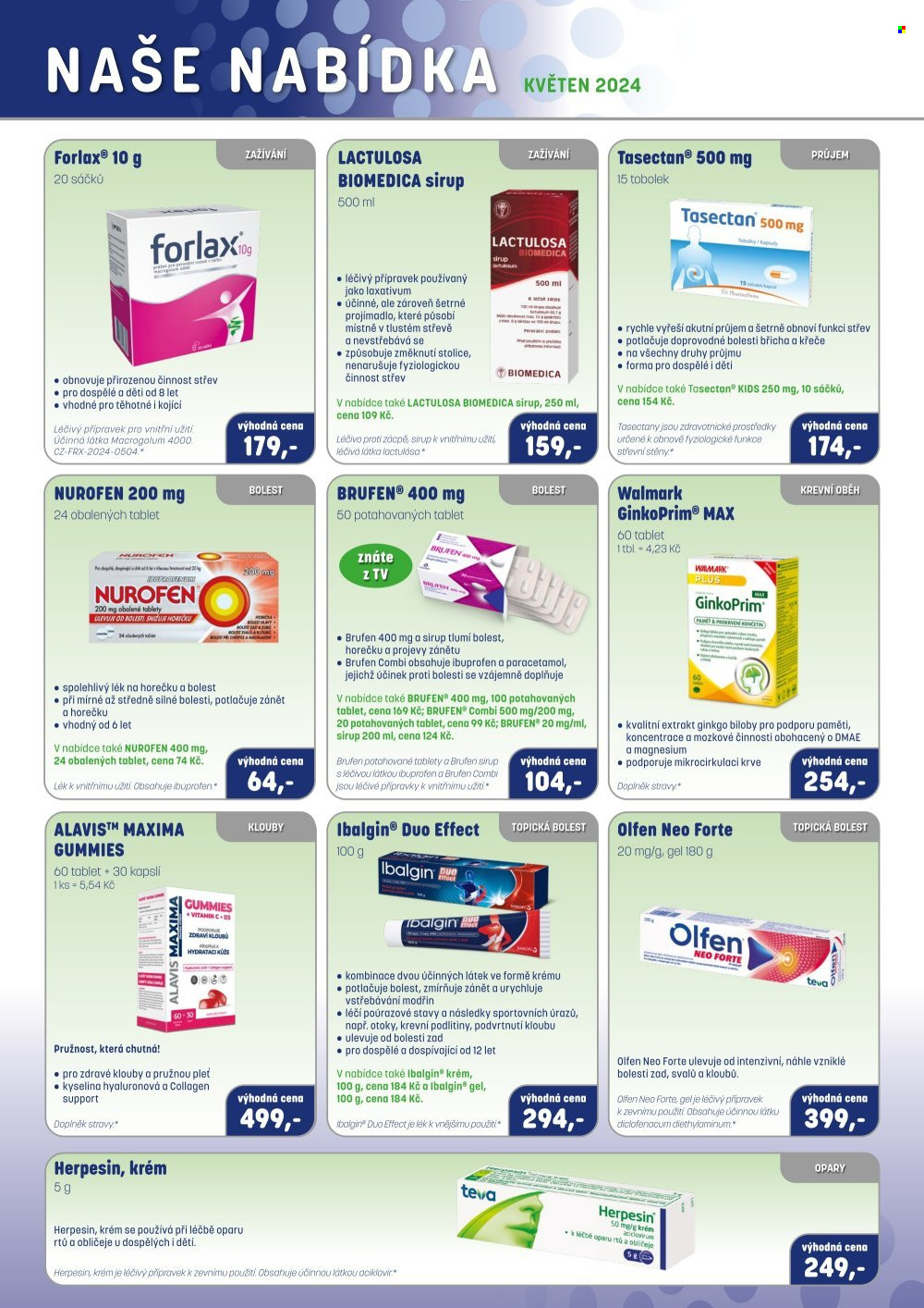 Leták PharmaPoint - 1.5.2024 - 31.5.2024. Strana 2