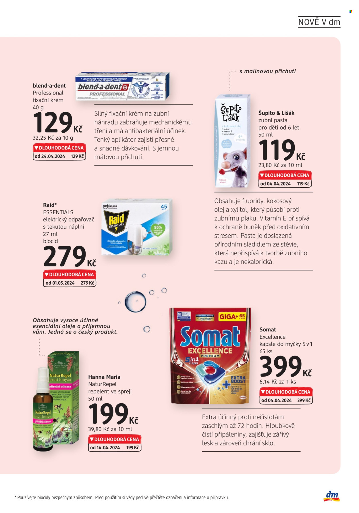 Leták dm drogerie - 2.5.2024 - 5.6.2024. Strana 15