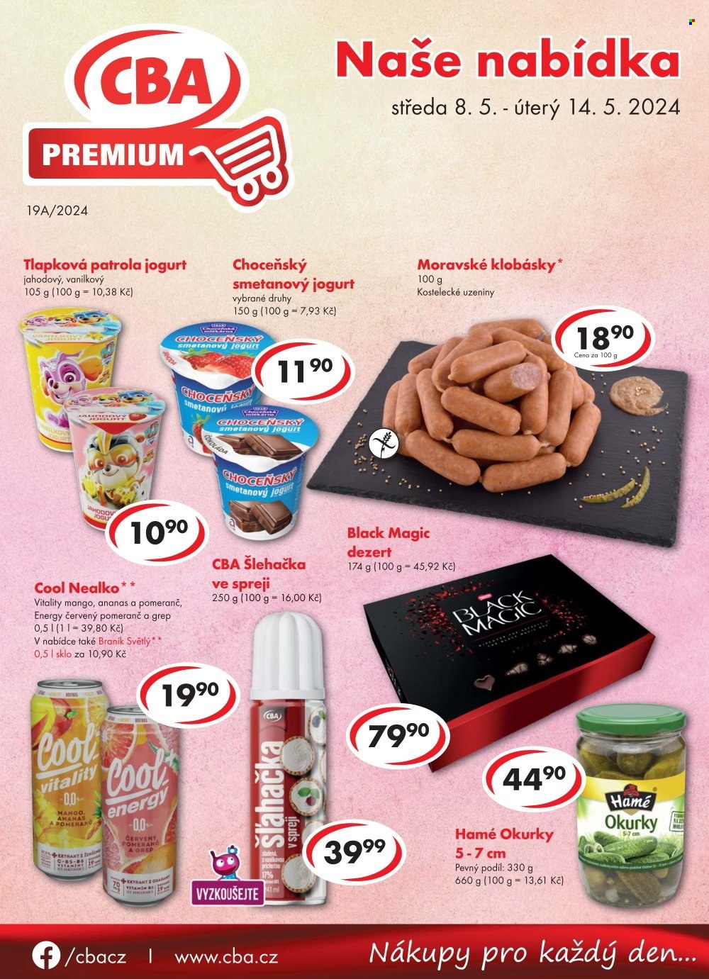 Leták CBA Premium - 8.5.2024 - 14.5.2024. Strana 1