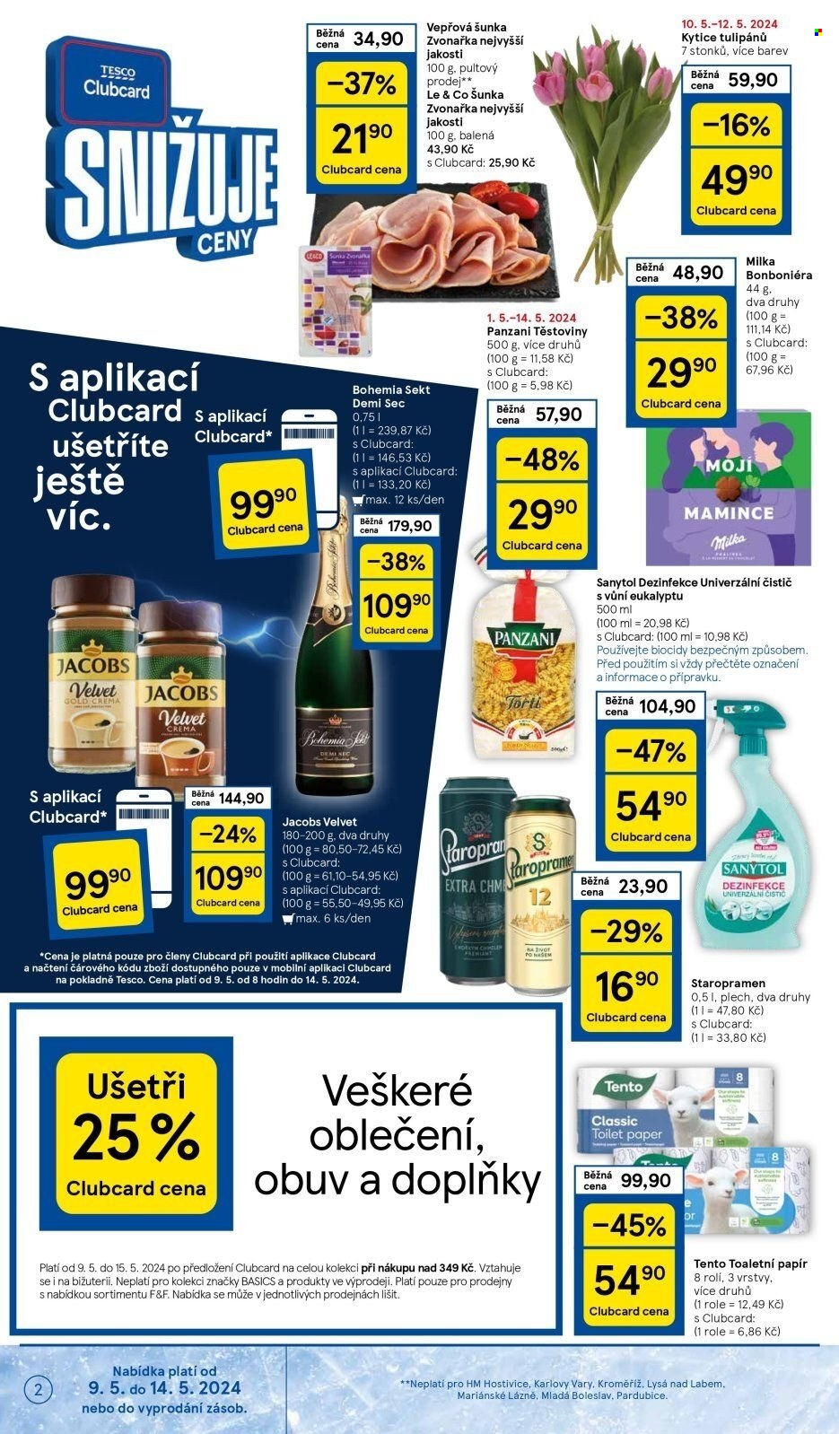 Leták TESCO - 9.5.2024 - 14.5.2024. Strana 2