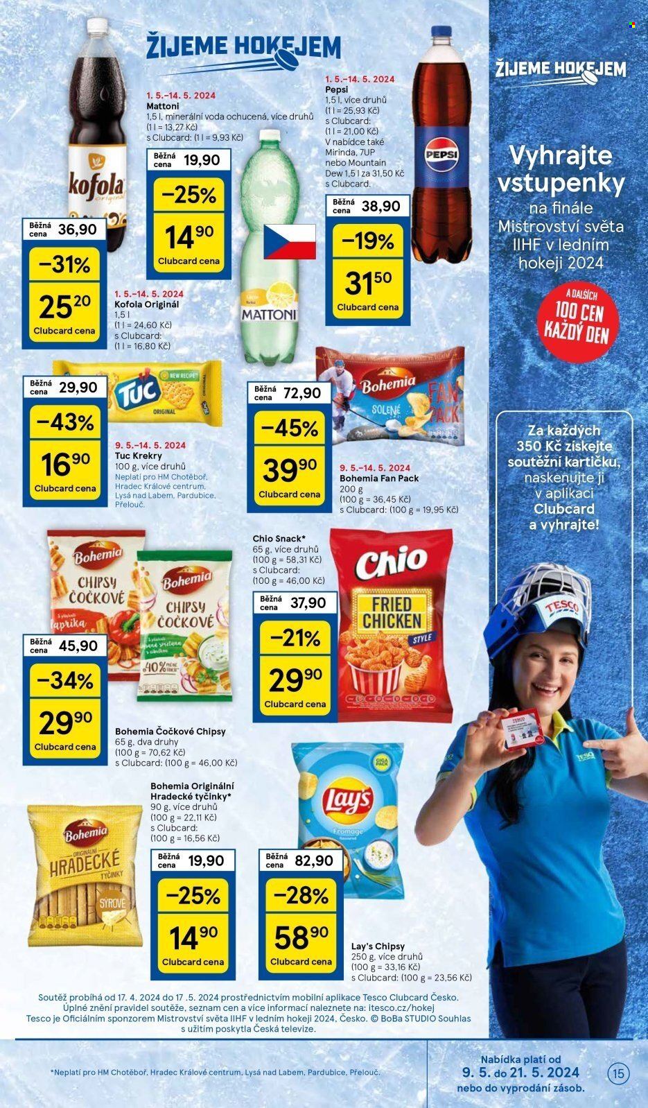 Leták TESCO - 9.5.2024 - 14.5.2024. Strana 15