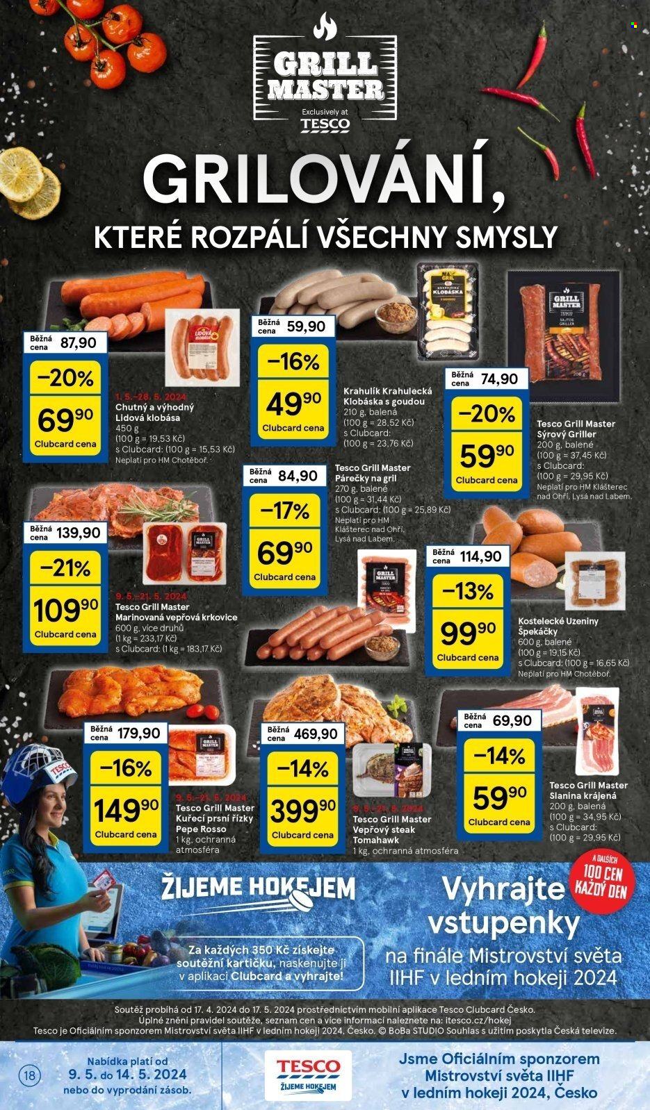 Leták TESCO - 9.5.2024 - 14.5.2024. Strana 18
