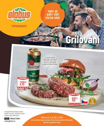 Leták Globus - 9.5.2024 - 28.5.2024.
