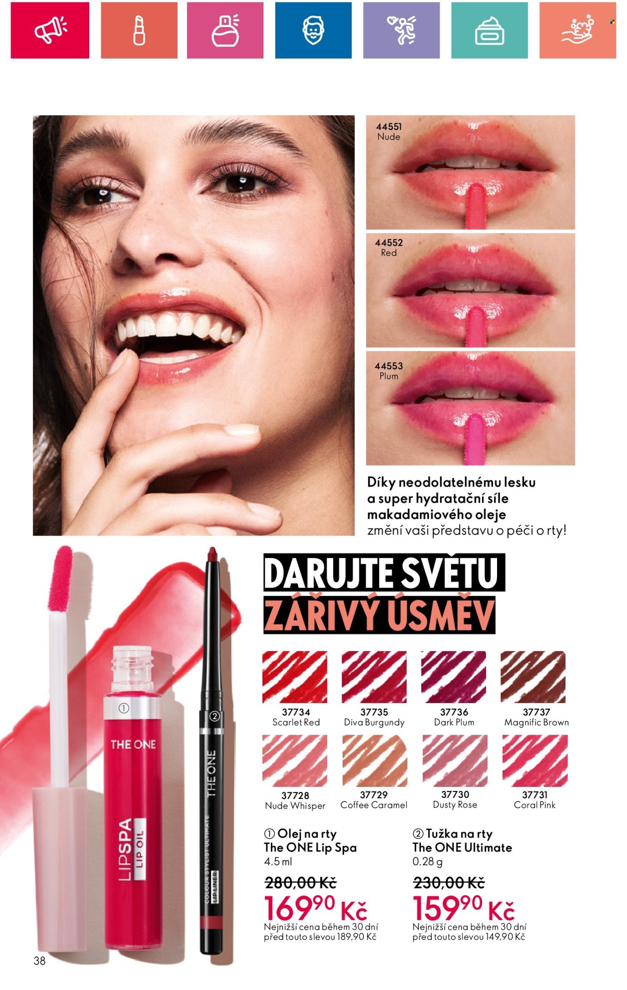 Leták ORIFLAME - 7.5.2024 - 27.5.2024. Strana 38