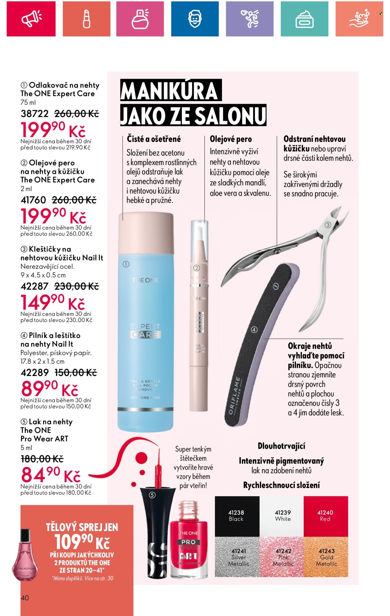 Leták ORIFLAME - 7.5.2024 - 27.5.2024. Strana 40