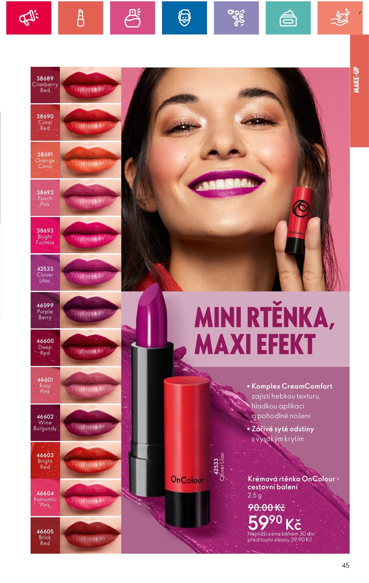 Leták ORIFLAME - 7.5.2024 - 27.5.2024. Strana 45