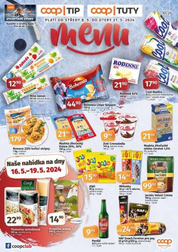 Leták coop TUTY - 8.5.2024 - 21.5.2024.