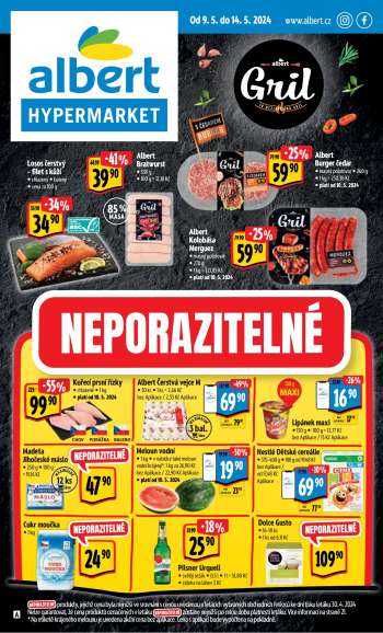Leták Albert Hypermarket - 9.5.2024 - 14.5.2024.