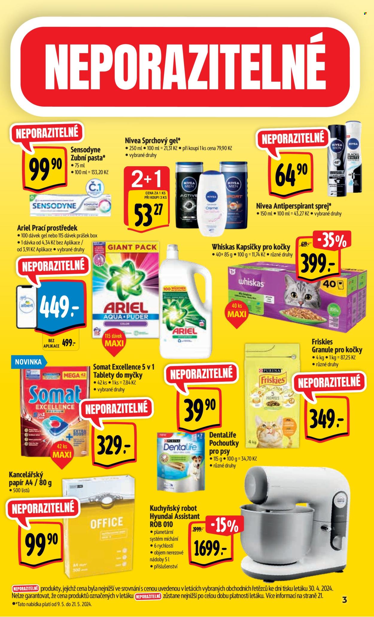 Leták Albert Hypermarket - 9.5.2024 - 14.5.2024. Strana 3
