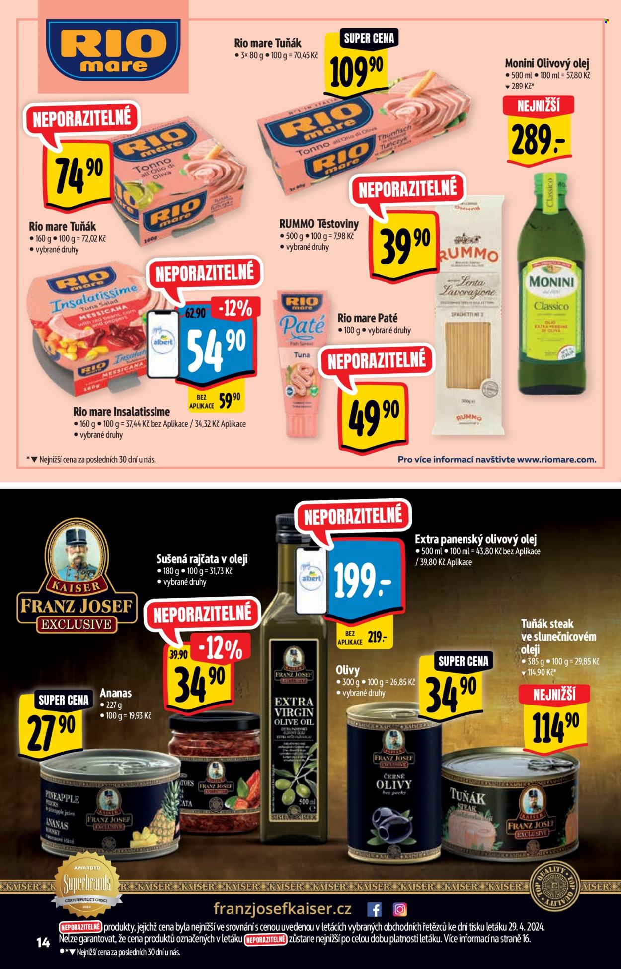 Leták Albert Hypermarket - 9.5.2024 - 21.5.2024. Strana 14