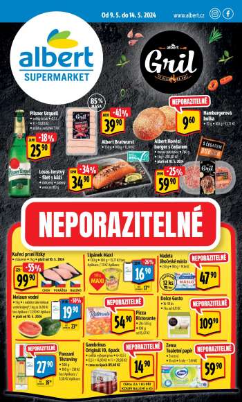 Leták Albert Supermarket - 9.5.2024 - 14.5.2024.