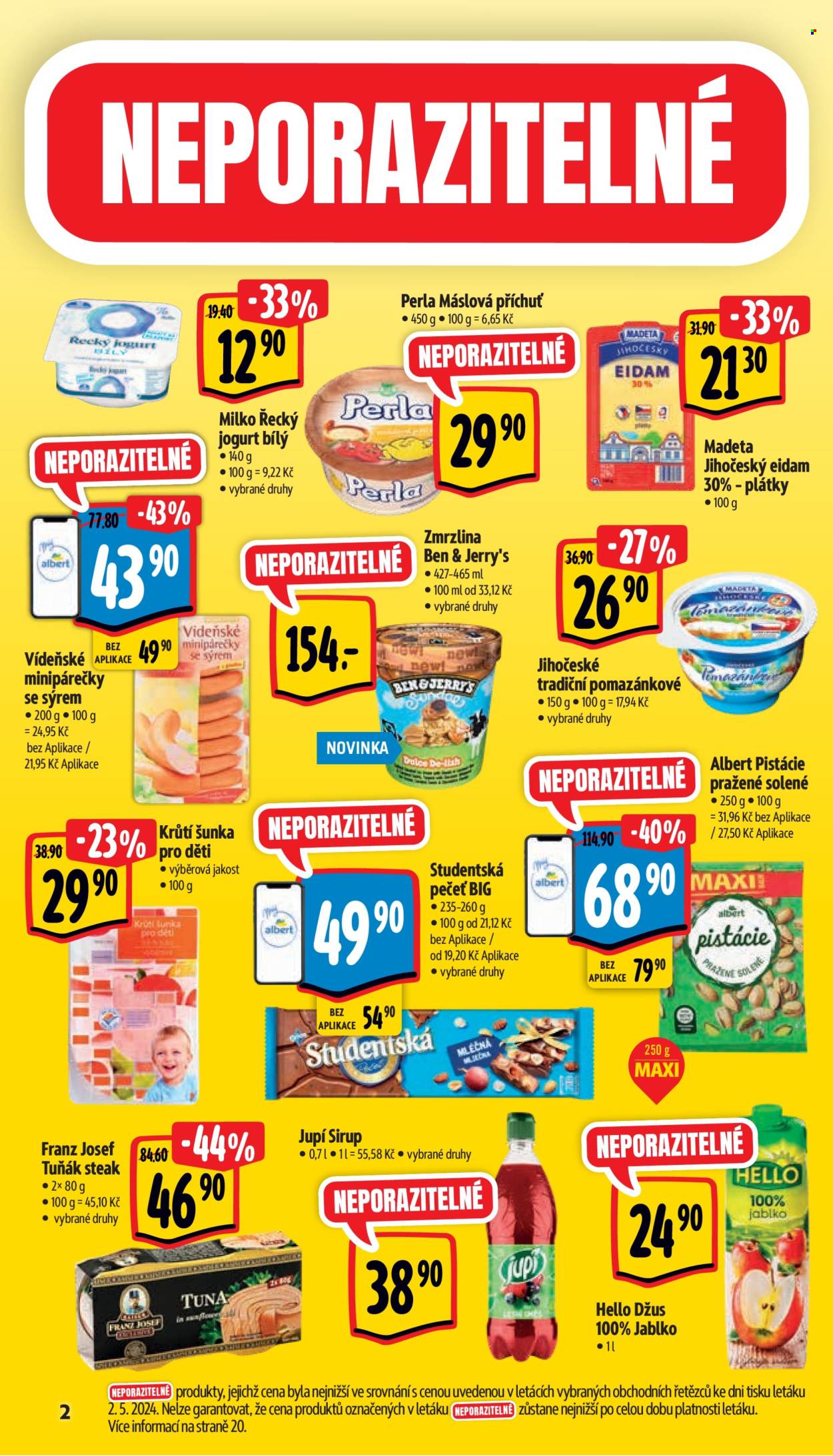 Leták Albert Supermarket - 9.5.2024 - 14.5.2024. Strana 2