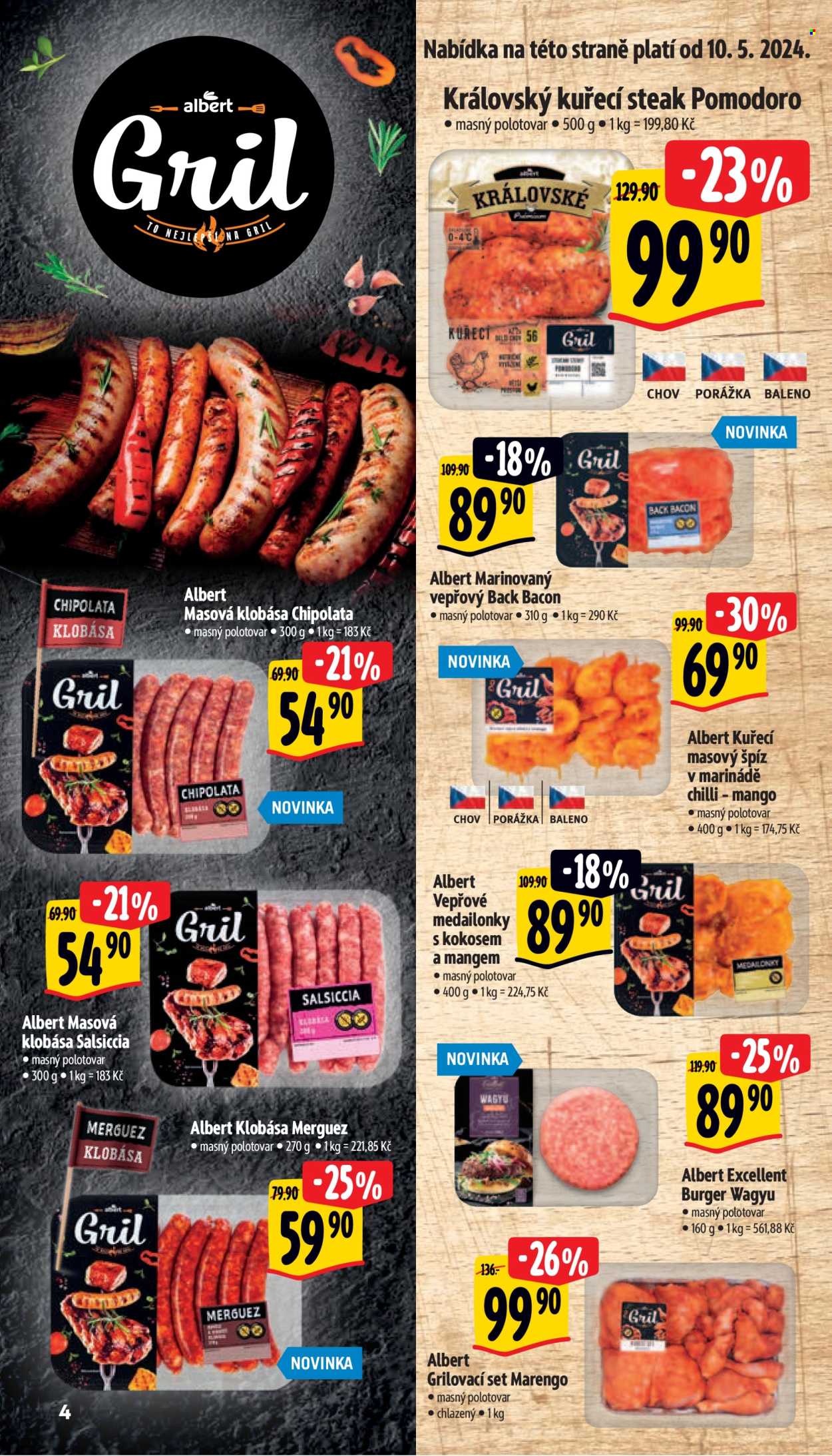 Leták Albert Supermarket - 9.5.2024 - 14.5.2024. Strana 5