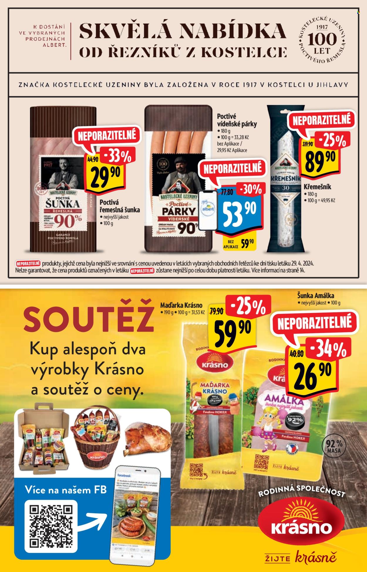 Leták Albert Supermarket - 9.5.2024 - 21.5.2024. Strana 2