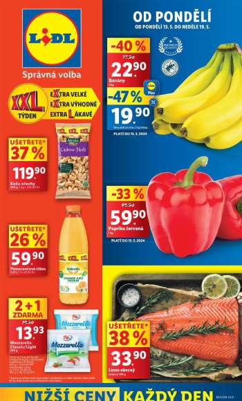 Leták Lidl - 13.5.2024 - 19.5.2024.