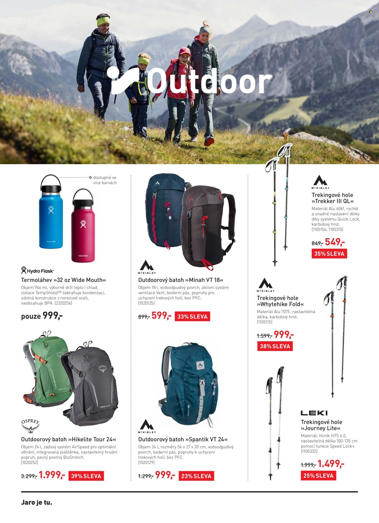 Leták INTERSPORT - 9.5.2024 - 16.6.2024. Strana 4