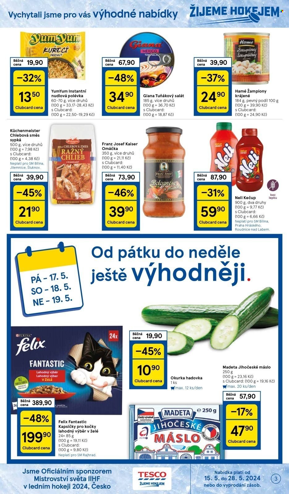 Leták TESCO supermarket - 15.5.2024 - 21.5.2024. Strana 3
