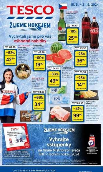 Leták TESCO - 15.5.2024 - 21.5.2024.
