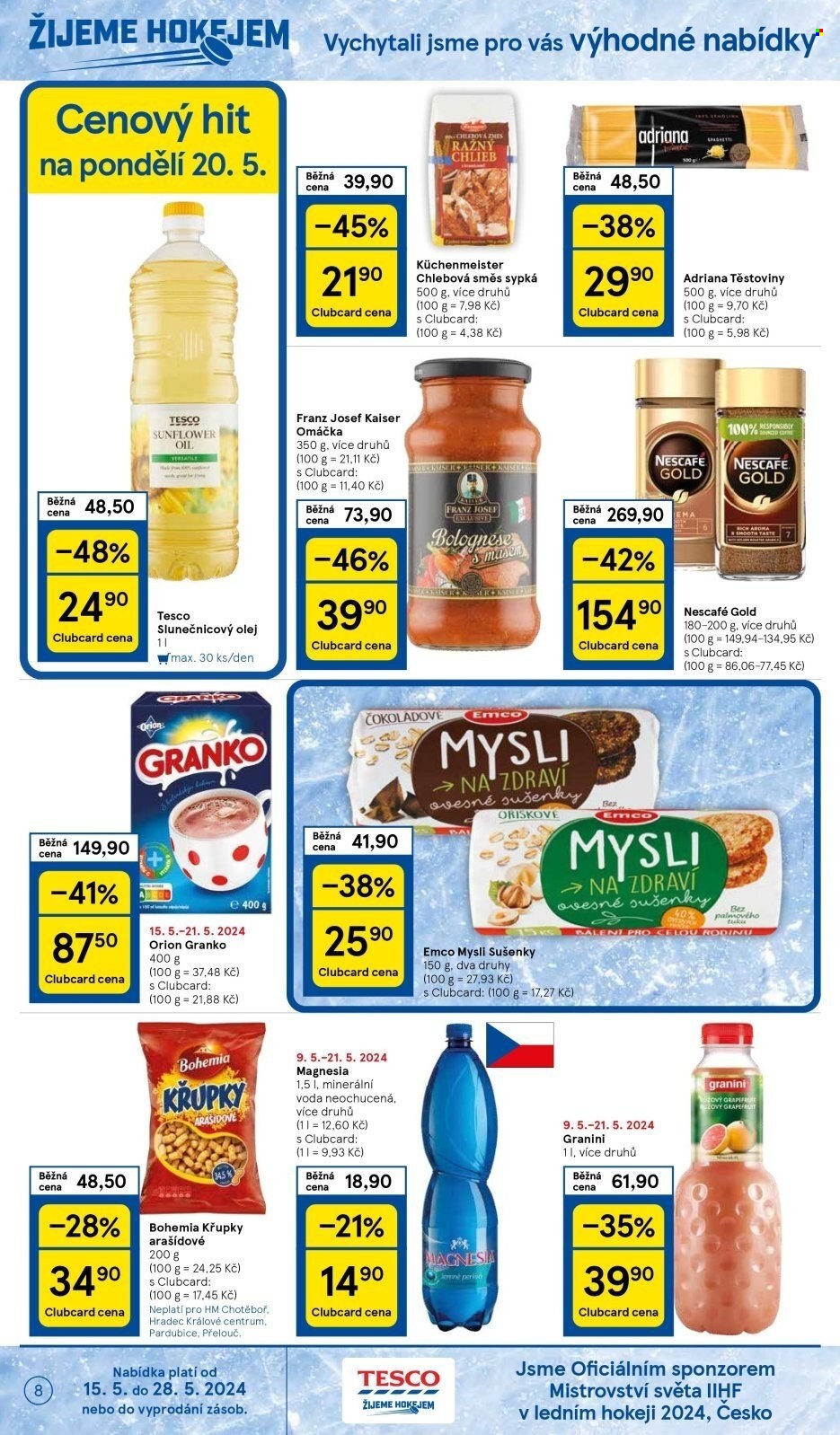 Leták TESCO - 15.5.2024 - 21.5.2024. Strana 8