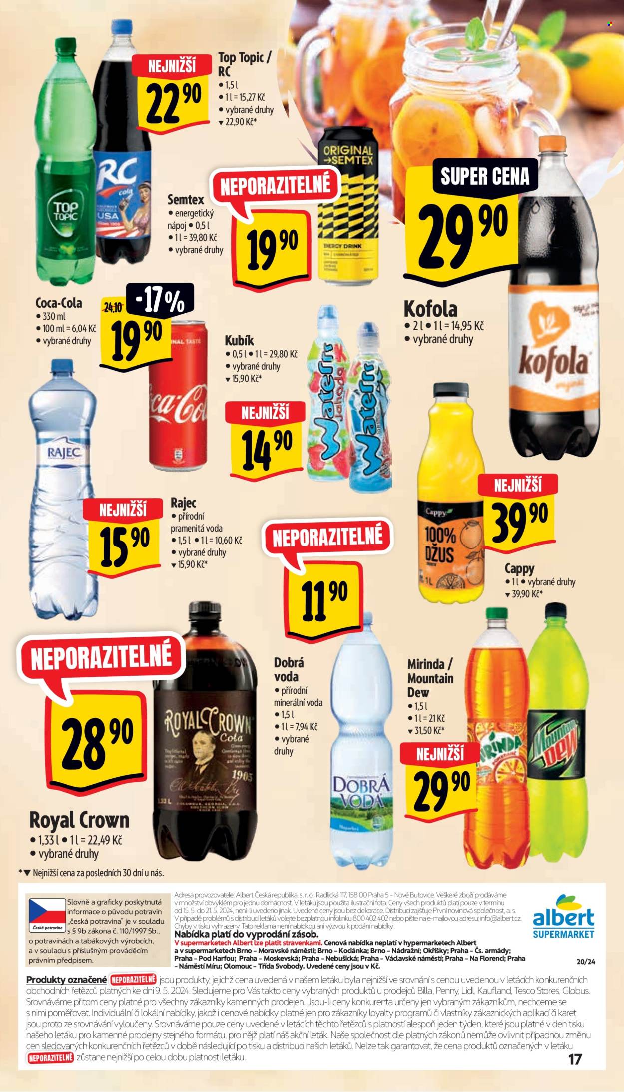 Leták Albert Supermarket - 15.5.2024 - 21.5.2024. Strana 19