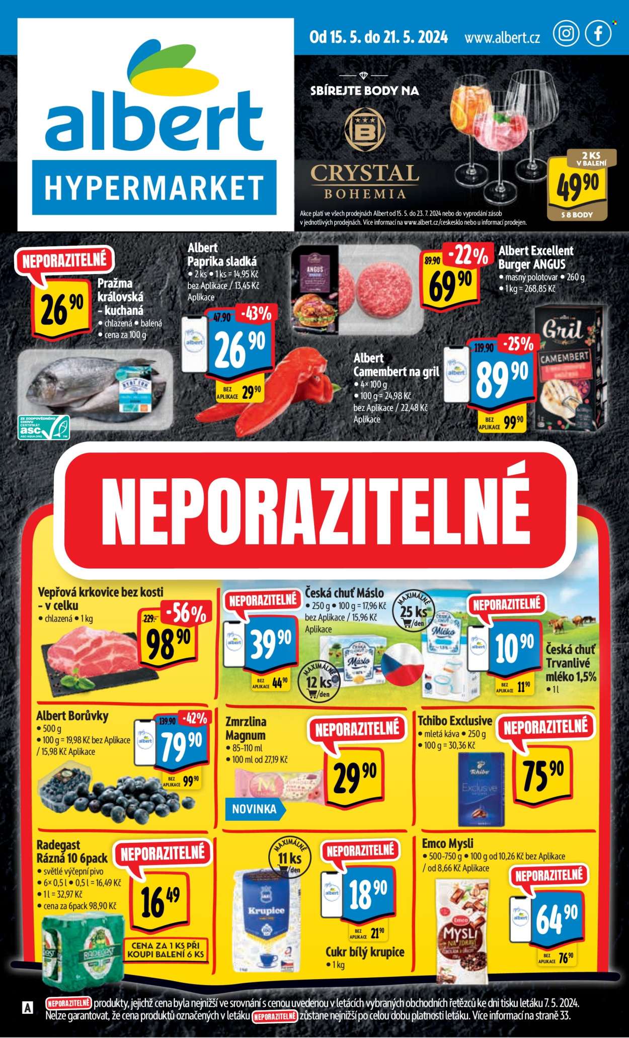 Leták Albert Hypermarket - 15.5.2024 - 21.5.2024. Strana 1