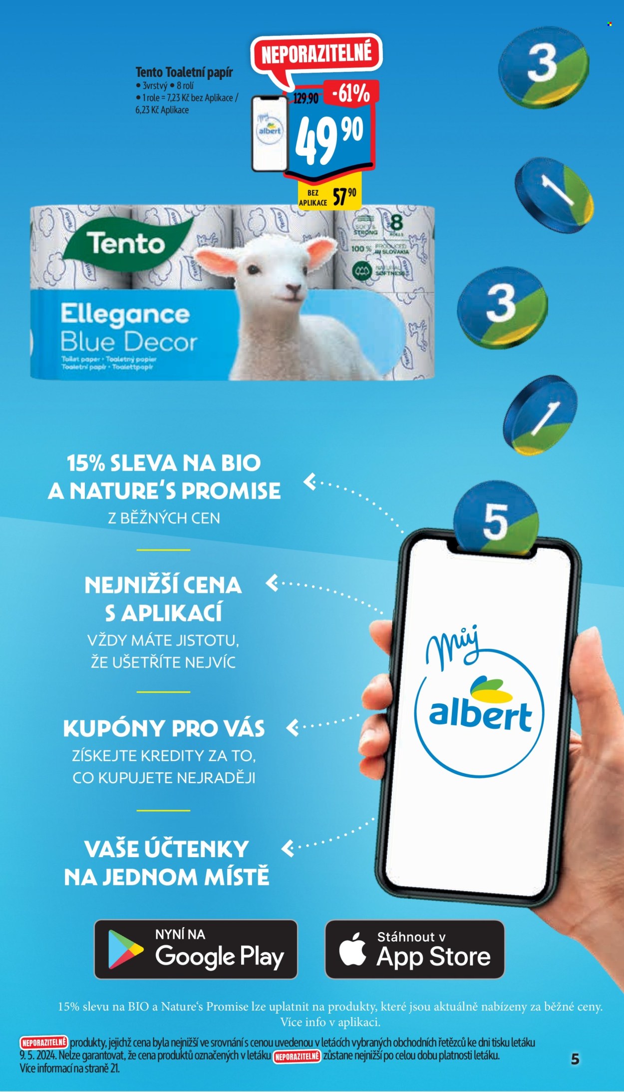 Leták Albert Supermarket - 15.5.2024 - 21.5.2024. Strana 5