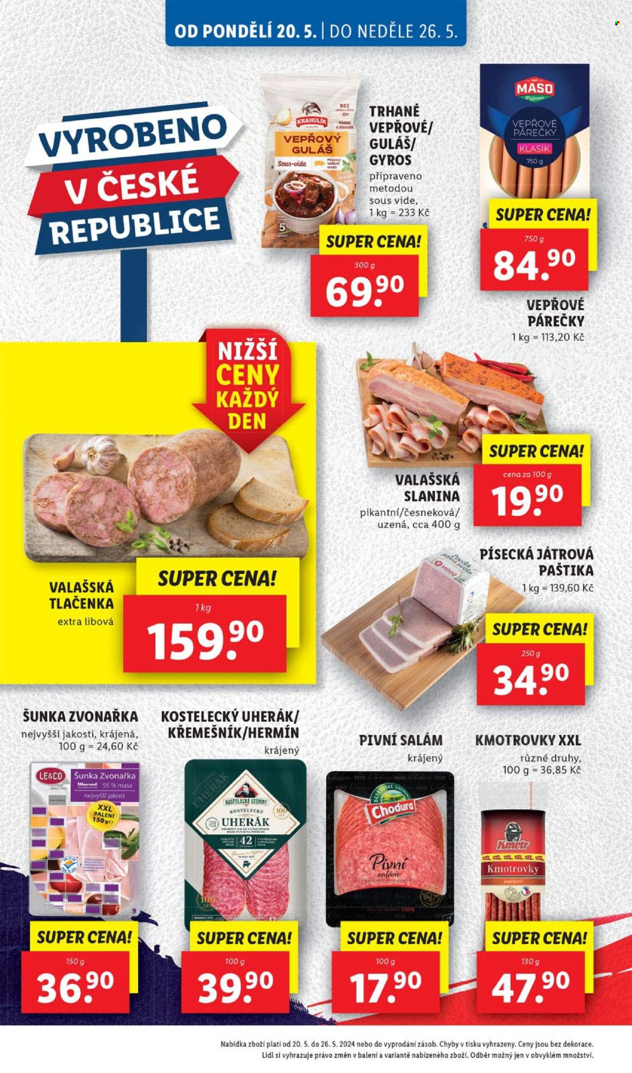 Leták Lidl - 20.5.2024 - 26.5.2024. Strana 10