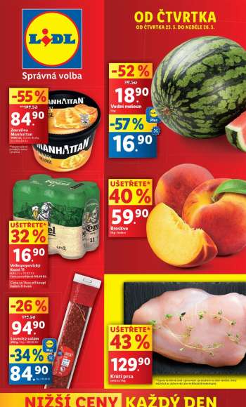 Leták Lidl - 23.5.2024 - 26.5.2024.