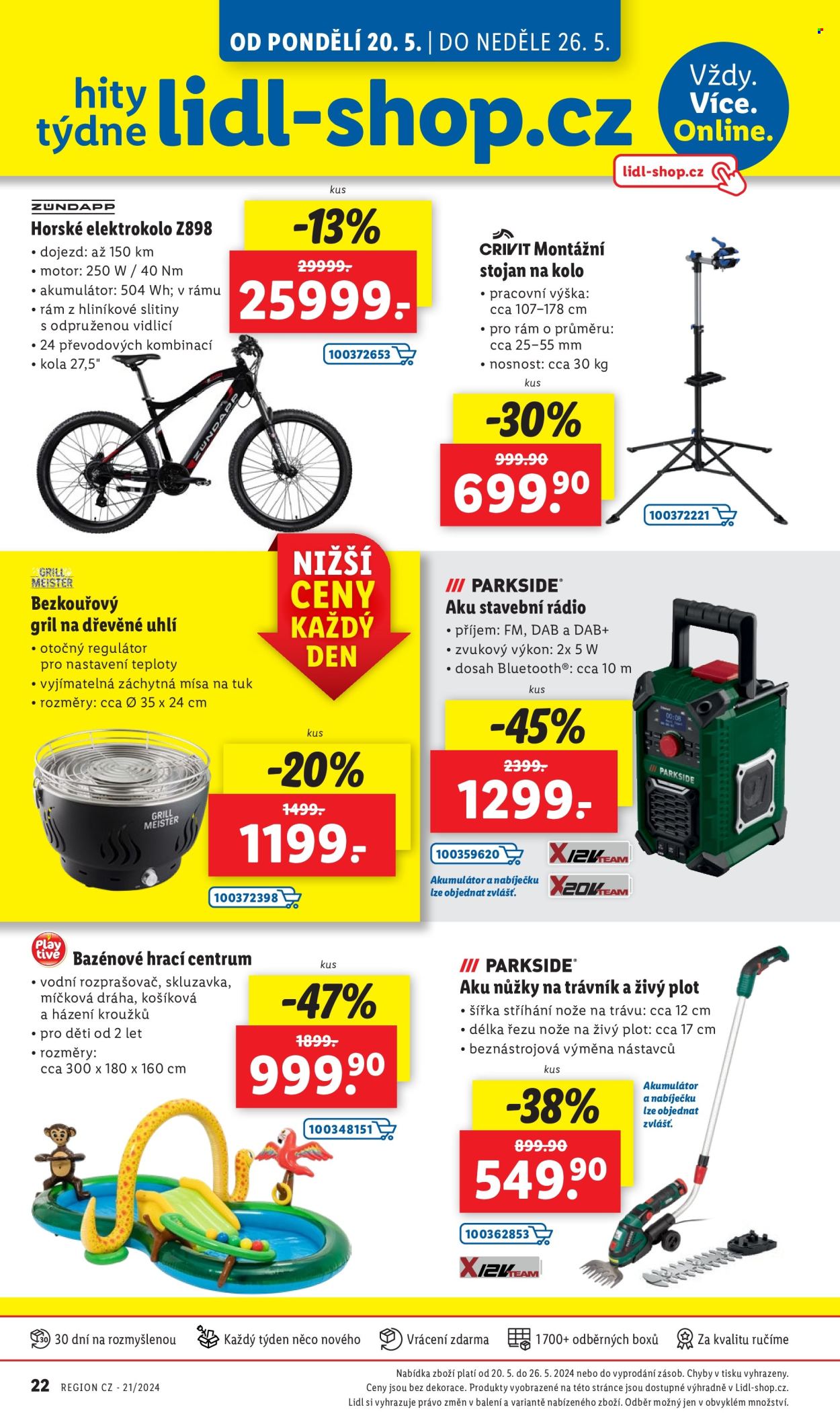 Leták Lidl - 20.5.2024 - 26.5.2024. Strana 1