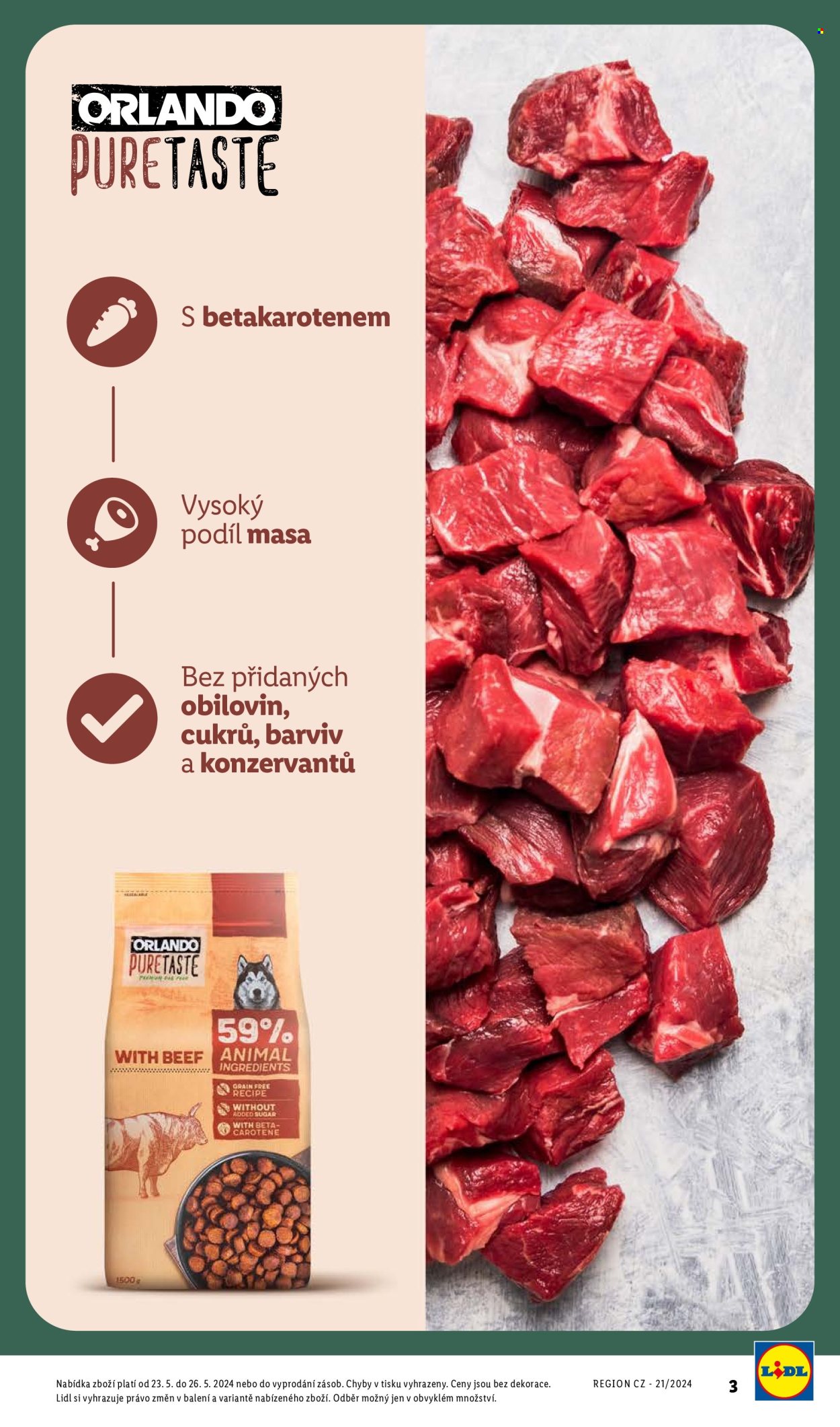 Leták Lidl - 23.5.2024 - 26.5.2024. Strana 3