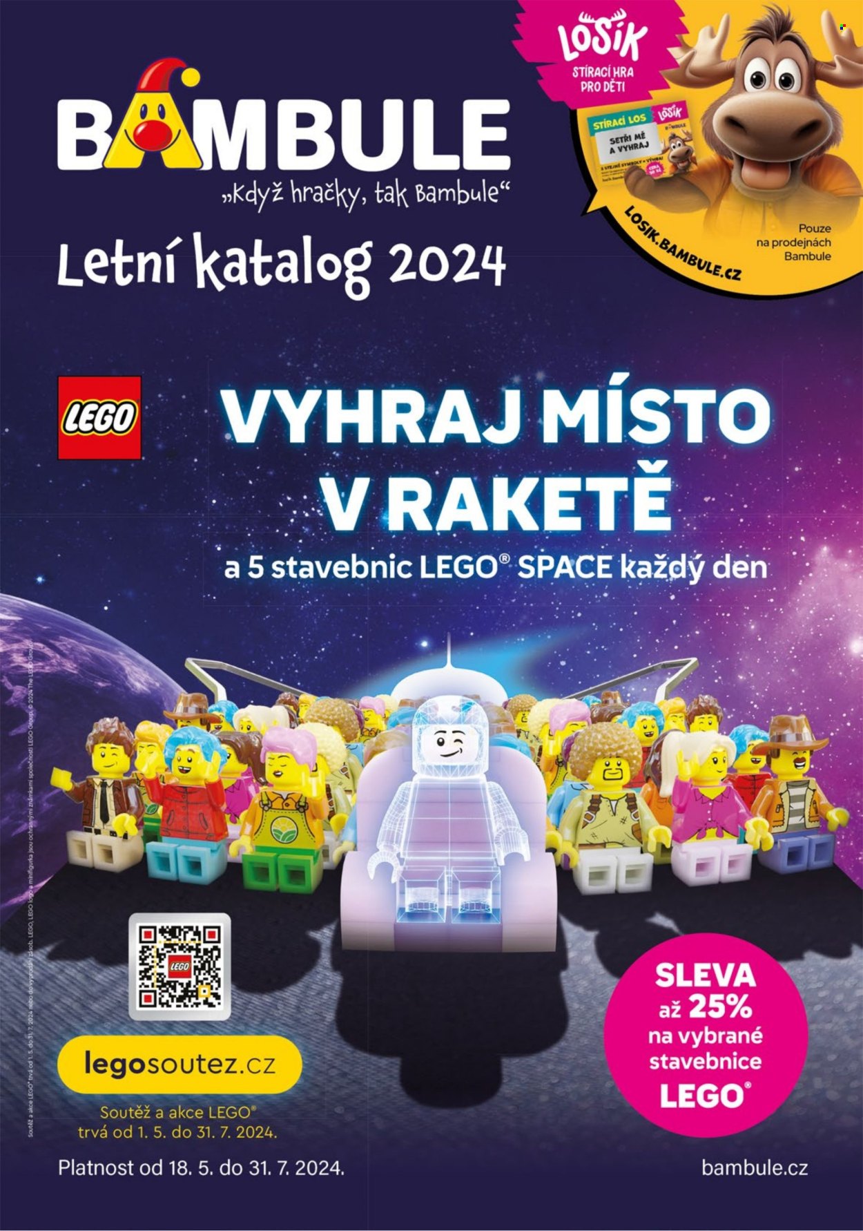 Leták Bambule - 18.5.2024 - 31.7.2024. Strana 1