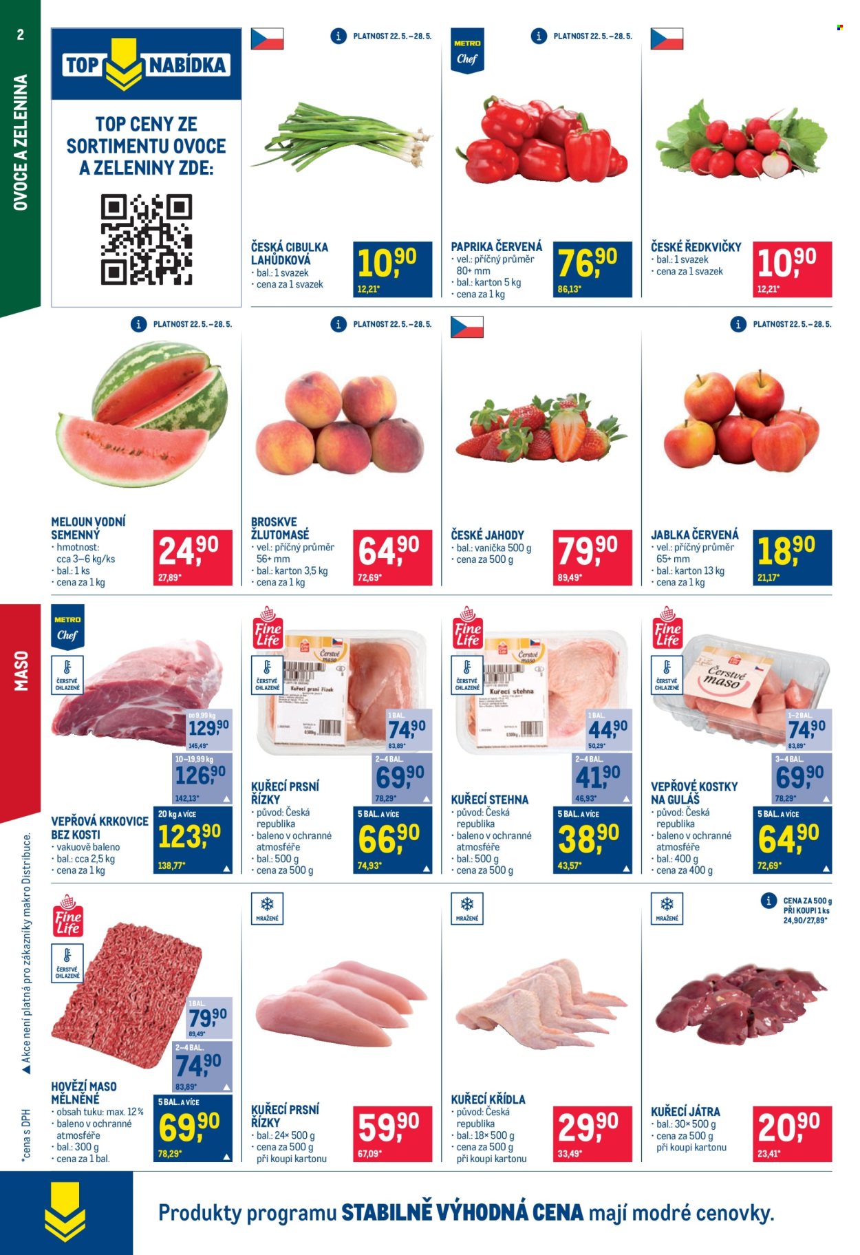 Leták MAKRO - 22.5.2024 - 4.6.2024. Strana 2