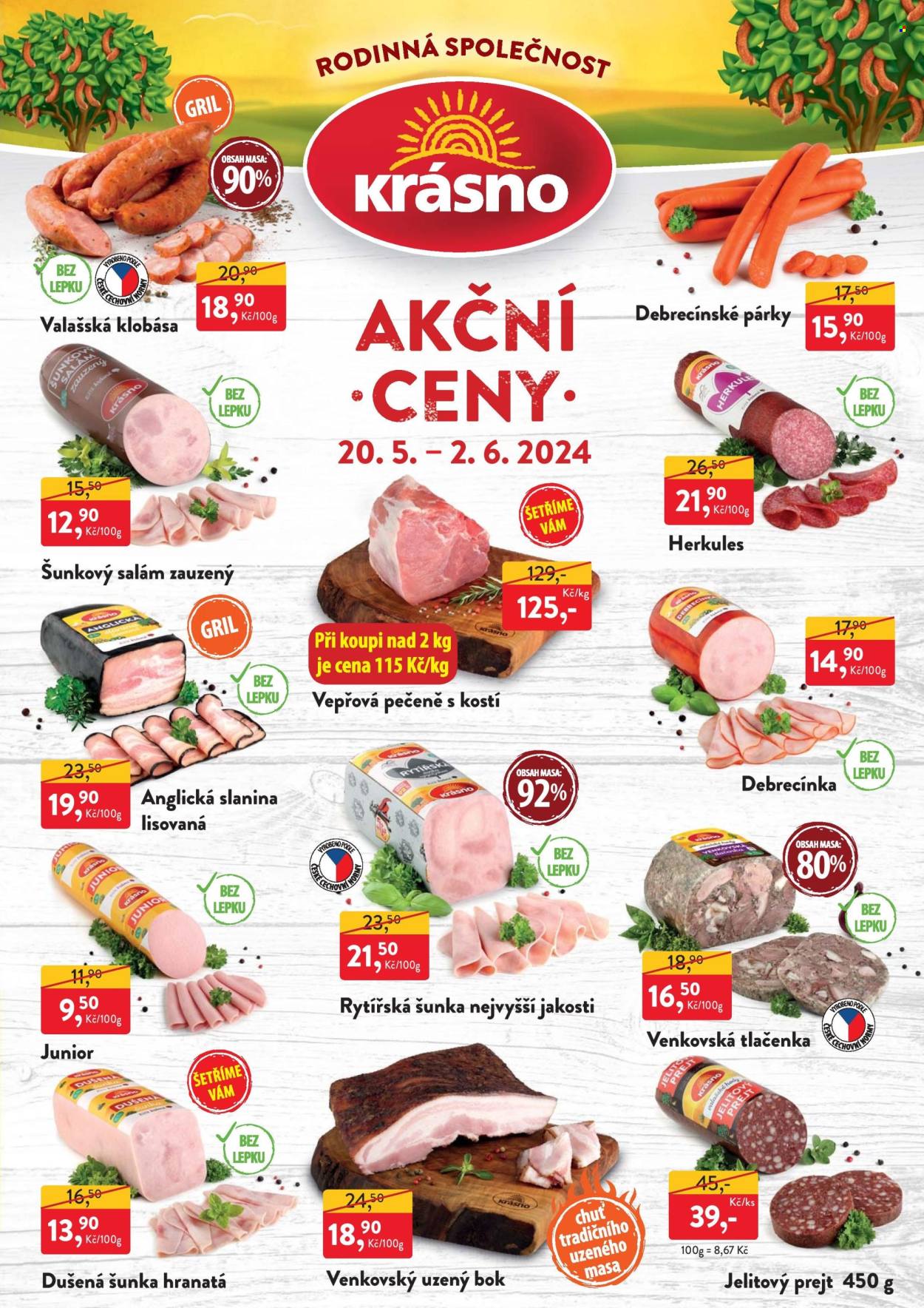 Leták MP Krásno - 20.5.2024 - 2.6.2024. Strana 1
