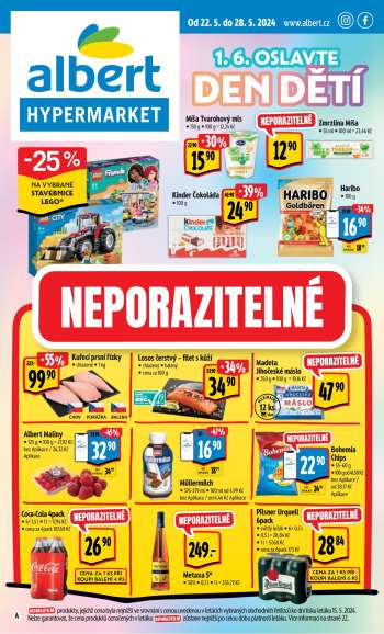 Leták Albert Hypermarket - 22.5.2024 - 28.5.2024.