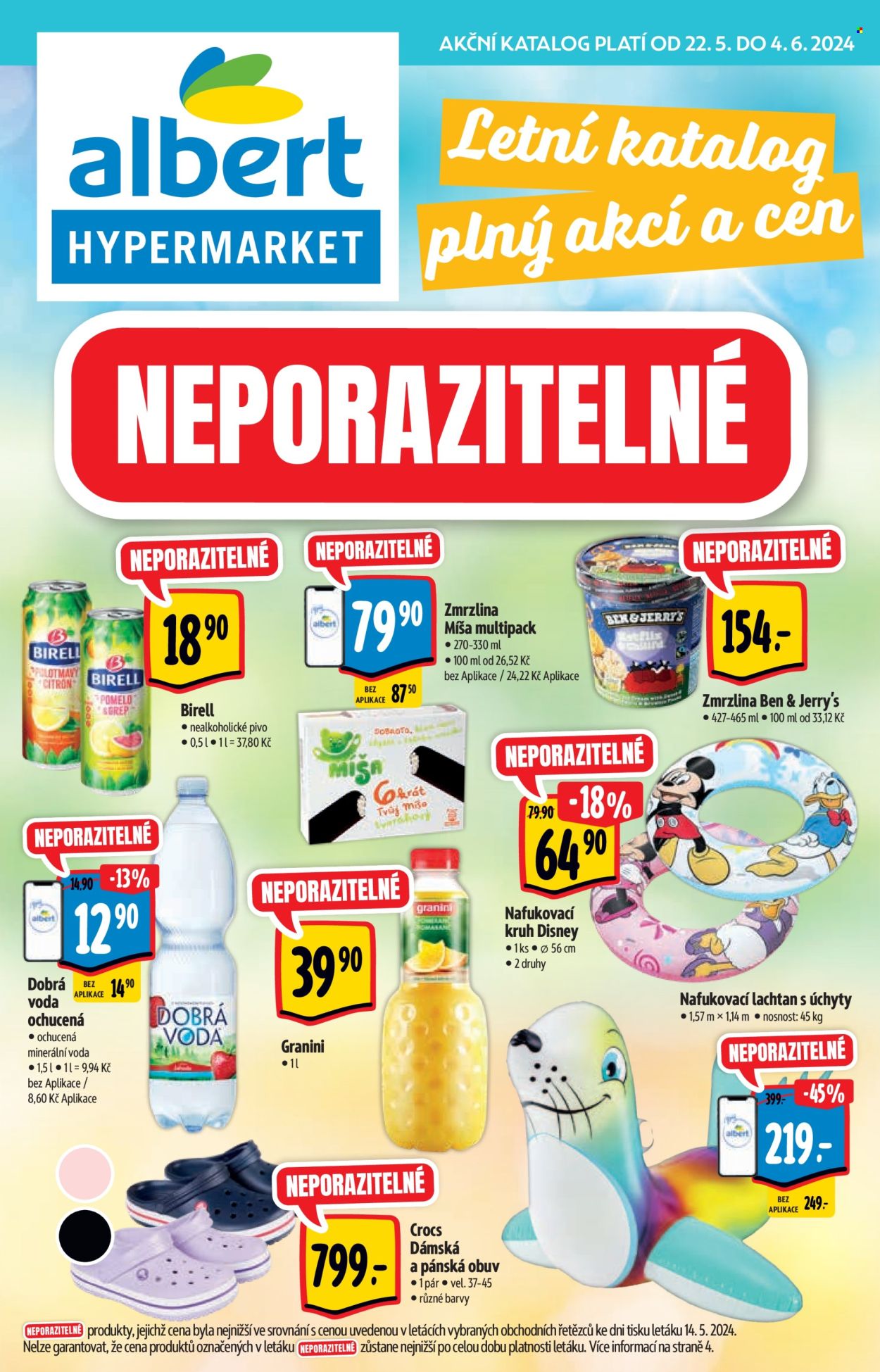 Leták Albert Hypermarket - 22.5.2024 - 4.6.2024. Strana 1