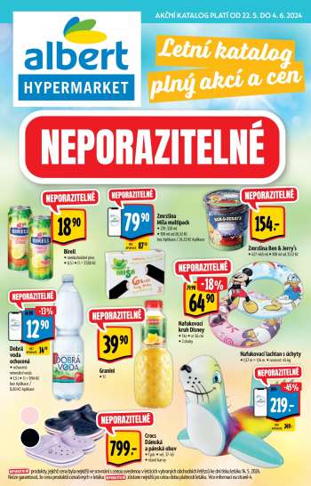 Leták Albert Hypermarket - 22.5.2024 - 4.6.2024.