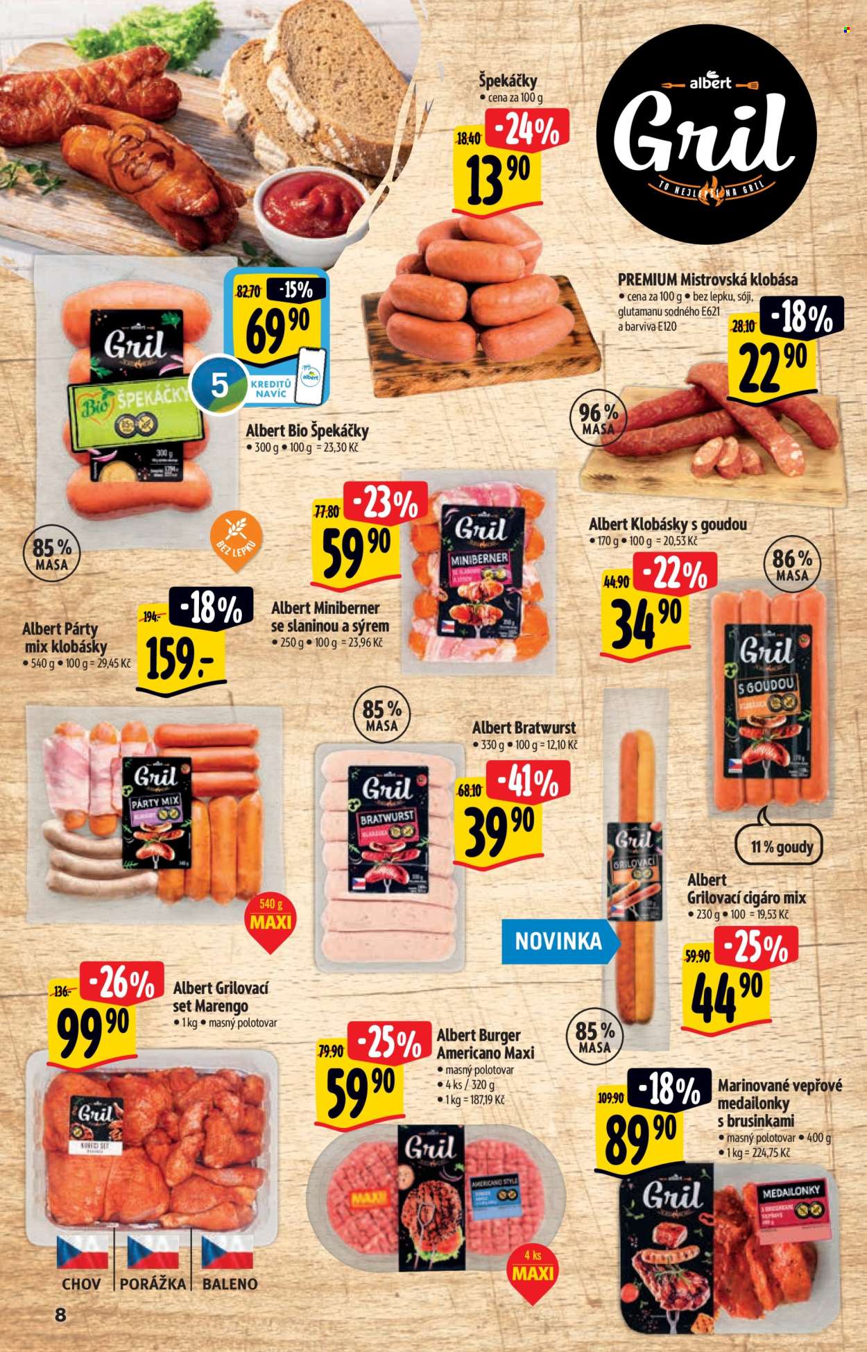 Leták Albert Hypermarket - 22.5.2024 - 4.6.2024. Strana 8