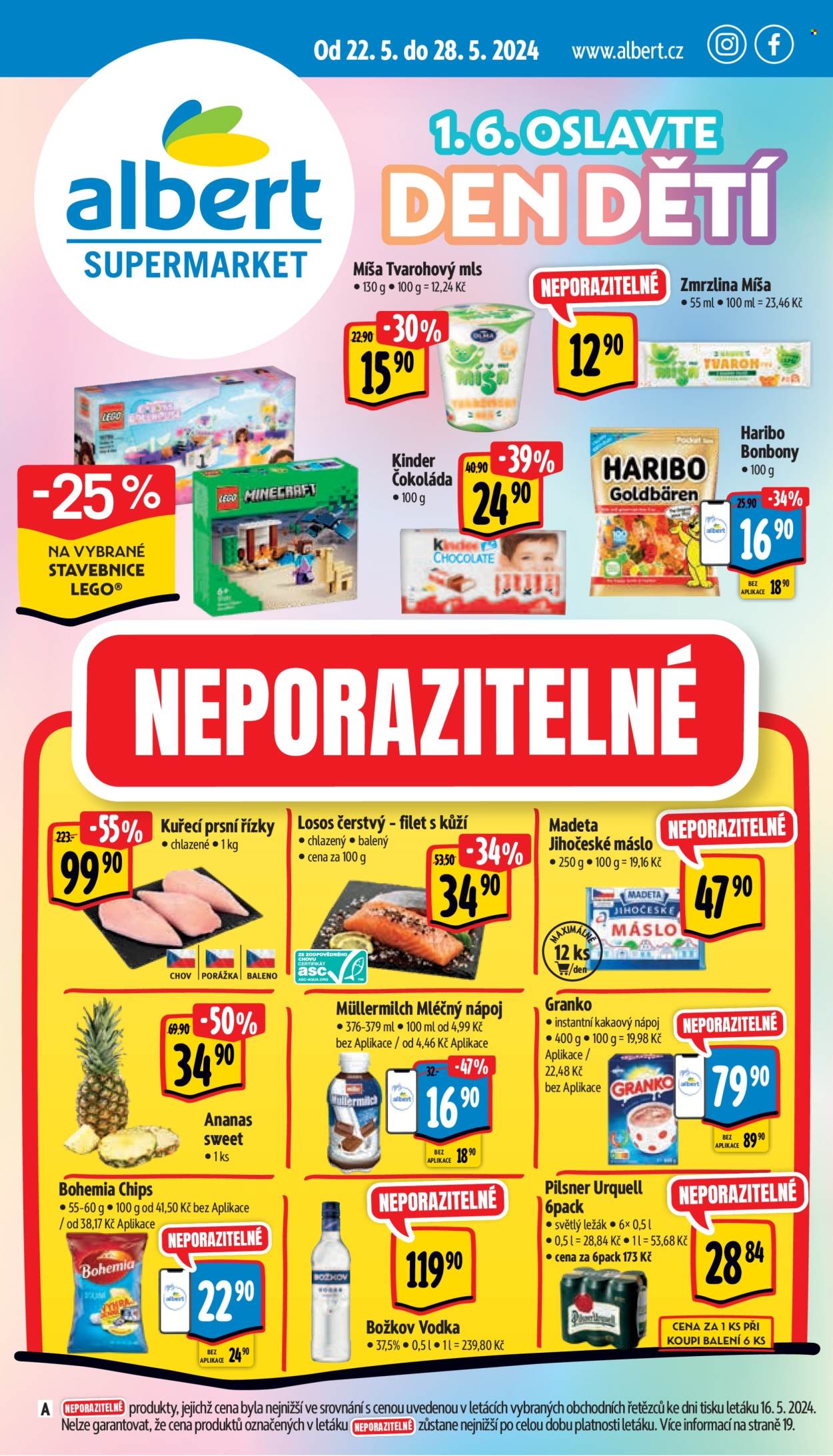 Leták Albert Supermarket - 22.5.2024 - 28.5.2024. Strana 1