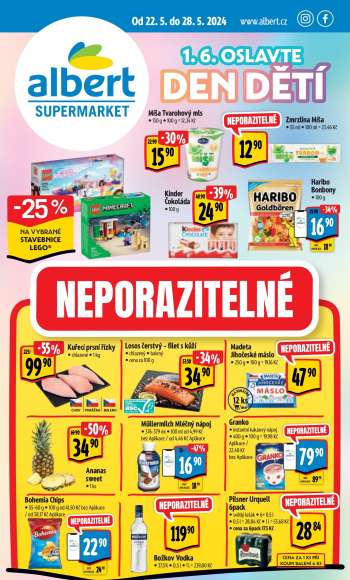 Leták Albert Supermarket - 22.5.2024 - 28.5.2024.